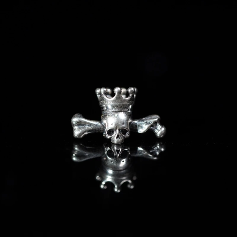 925银银制品 KL背云 百搭经典配饰 15.3*9.3mm X107