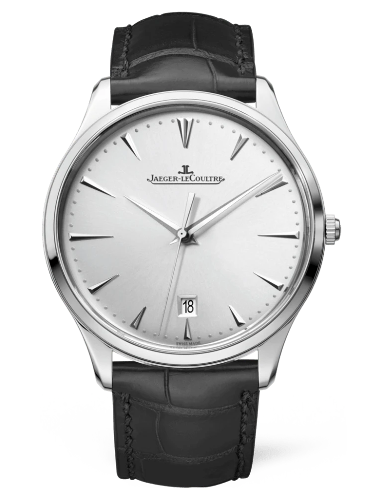99新 Jaeger-LeCoultre/积家 积家大师/单表/自动机械男表1288420