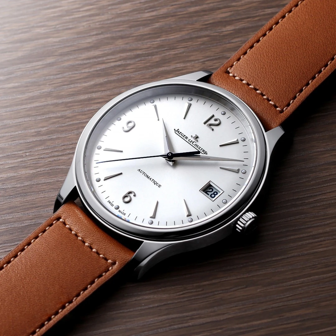 99新 Jaeger-LeCoultre/积家 盒证大师自动机械男士手表4018420