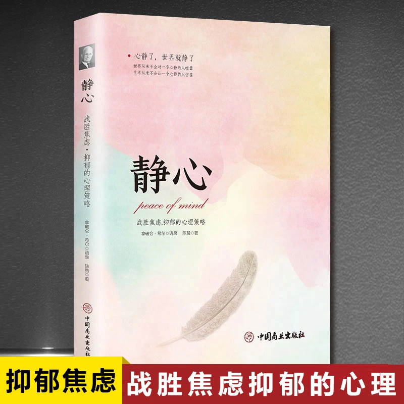 静心书籍战胜焦虑抑郁心理心灵励志积极心理学情绪控制心理疏导书