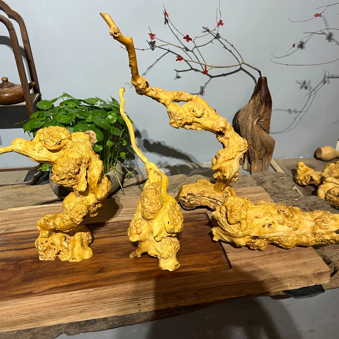 （一物一拍直播间）木头摆件G4