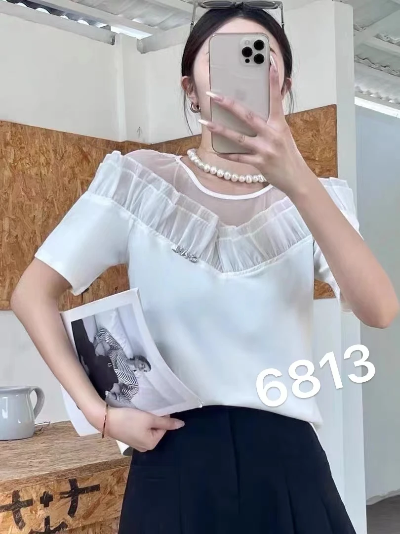 夏季新款纯棉短袖上衣链接备注下单