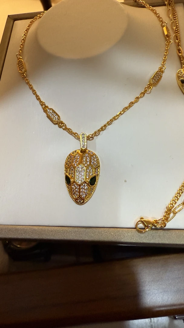 铜合金项链 Dlzea新款时尚气质蛇项链手链套装056