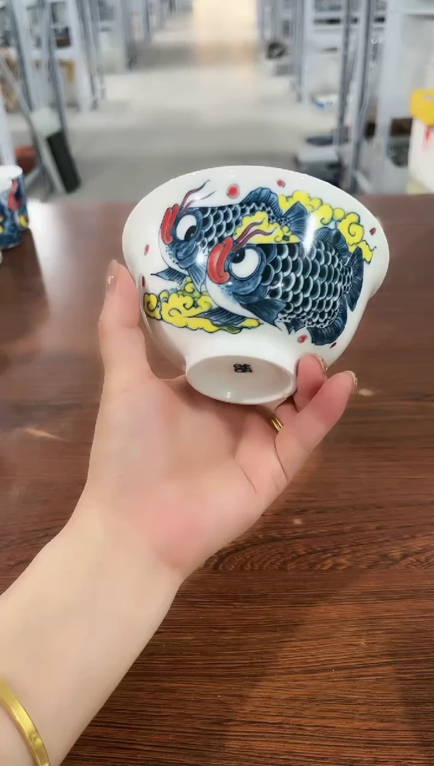 【闪购商品】蓝鱼米饭碗昨明有礼