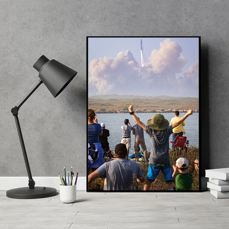 SpaceX系列创意海报-AskMusk出品-挂画/摆画/装饰画/办公室