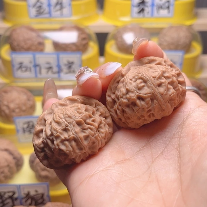 文玩核桃把件宫灯41全品