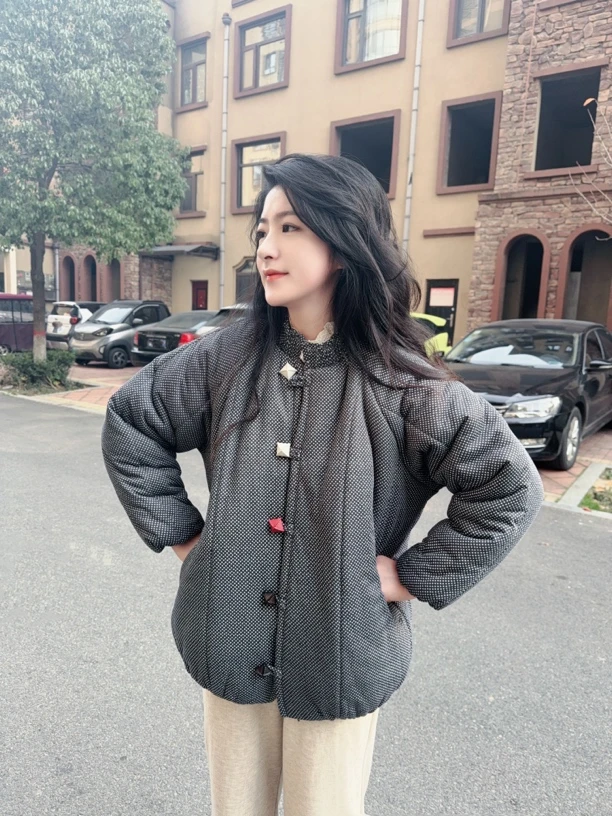 CBLM家300g新疆棉【黑色波点】宽松显瘦家居服