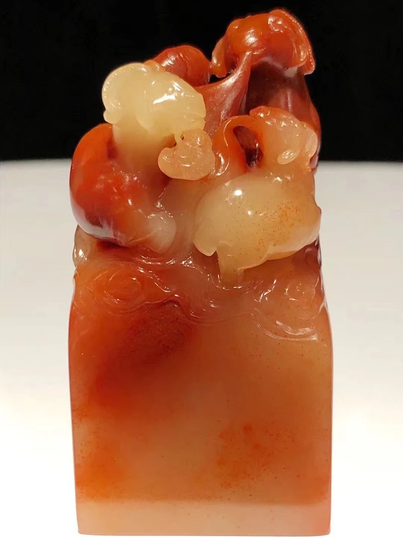 寿山结晶芙蓉石—三羊开泰