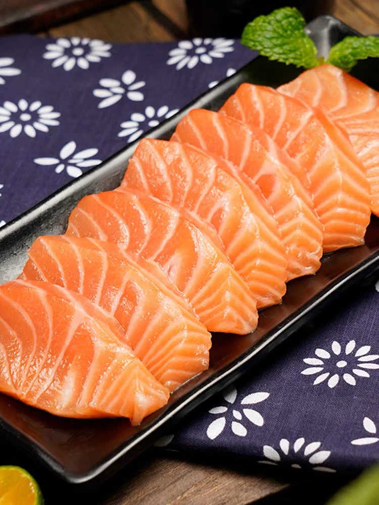 【新疆包邮】新疆三文鱼尝鲜款精修带皮400-450克左右。