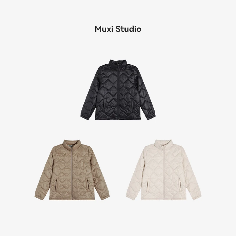 Muxi ‘性价比首选’秋冬百搭极简保暖外套棉服外套