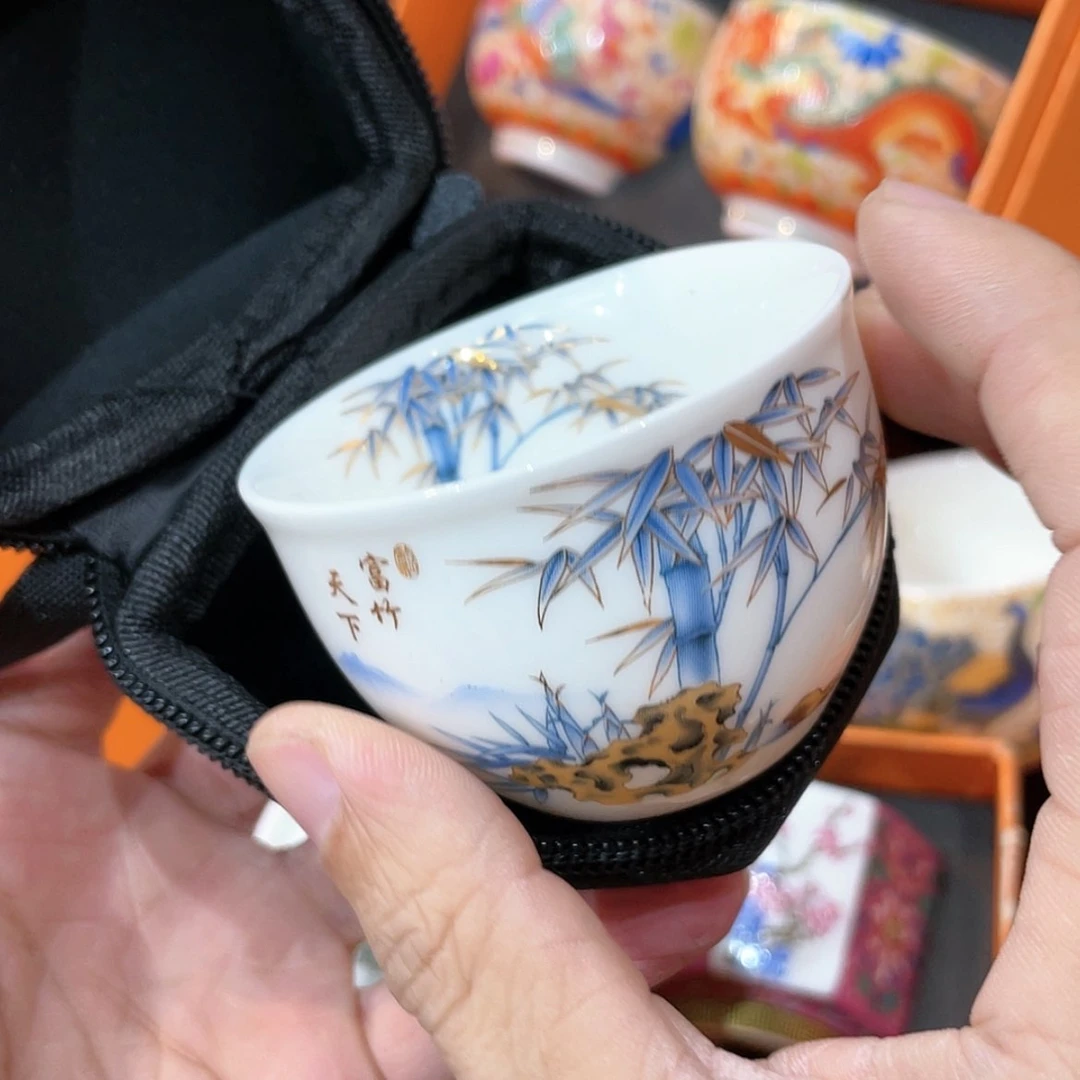 【闪购商品】陶瓷茶具主人杯