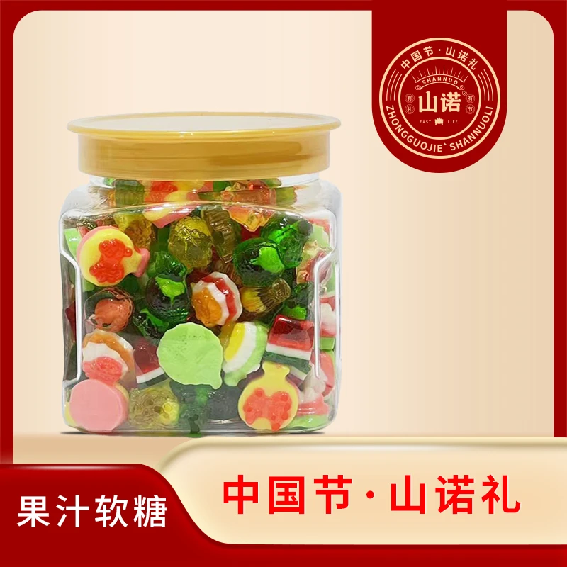 全家福多口味果汁软糖500g*1罐TY