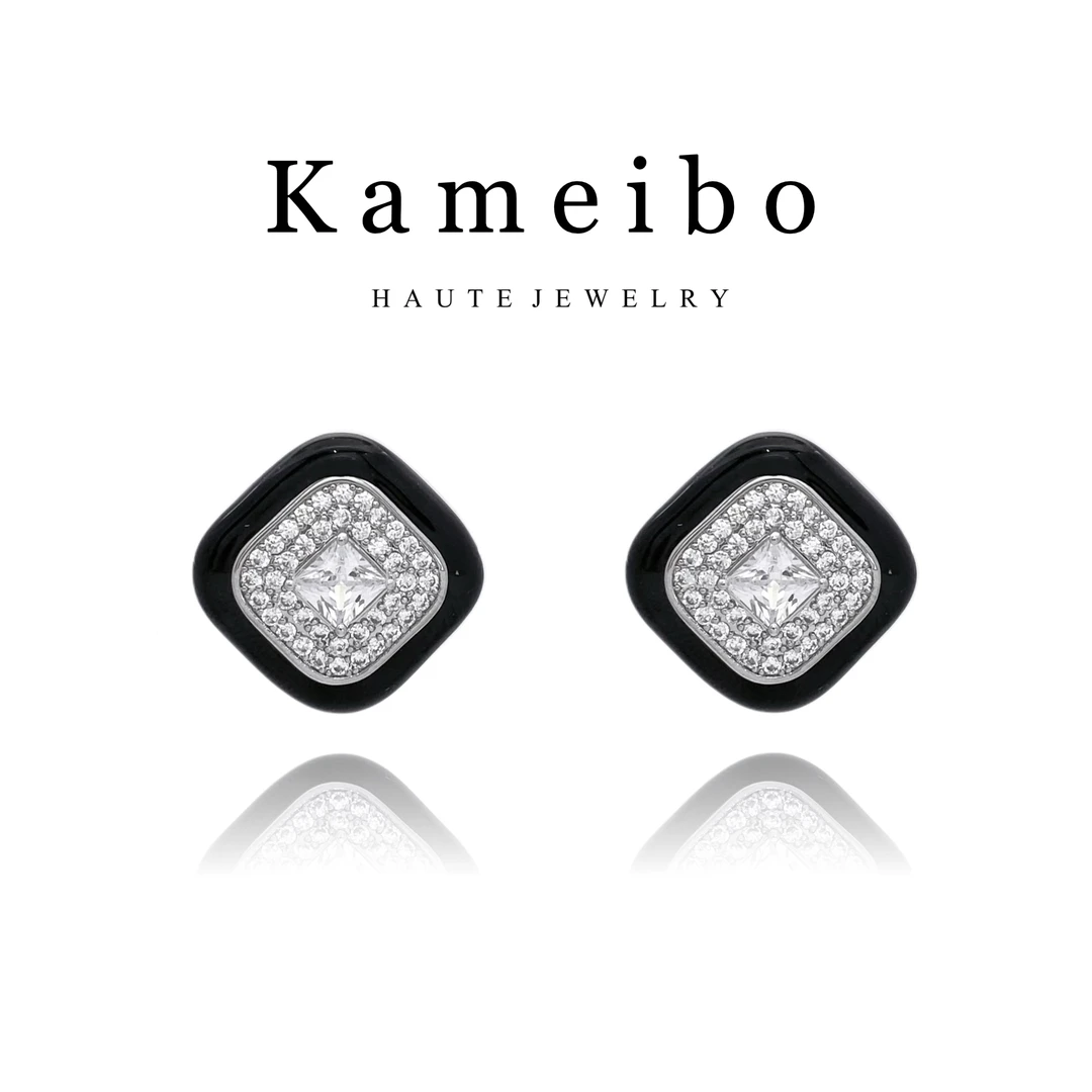 铜合金耳饰 DY·夜星DK5811高级感网红气质时尚轻奢百搭耳钉耳环