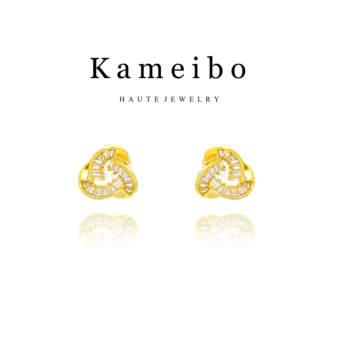 铜合金耳饰 DY·叁怡DK5521高级感网红气质时尚轻奢百搭耳钉耳环