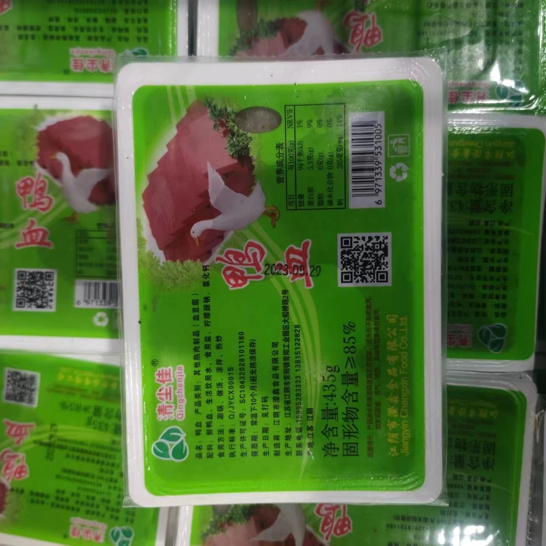 鸭血 435g