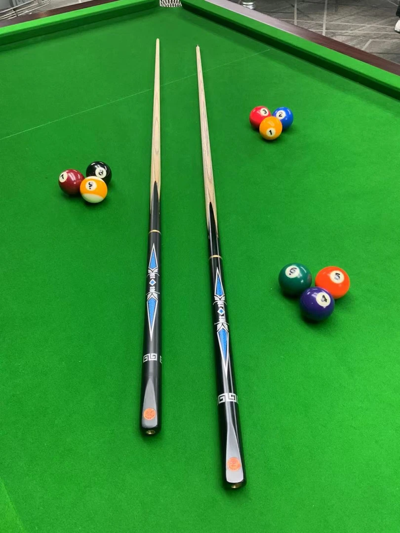 DLP战神台球杆入门级台球杆小头波茨杆中式黑八花式九球杆桌球杆