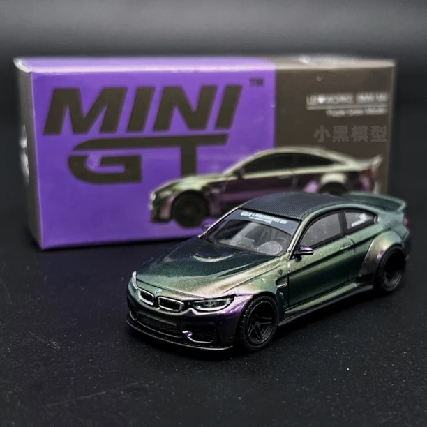 【MINIGT】 绝版变色龙宝马M4 LBWK联名稀有收藏（不退换）