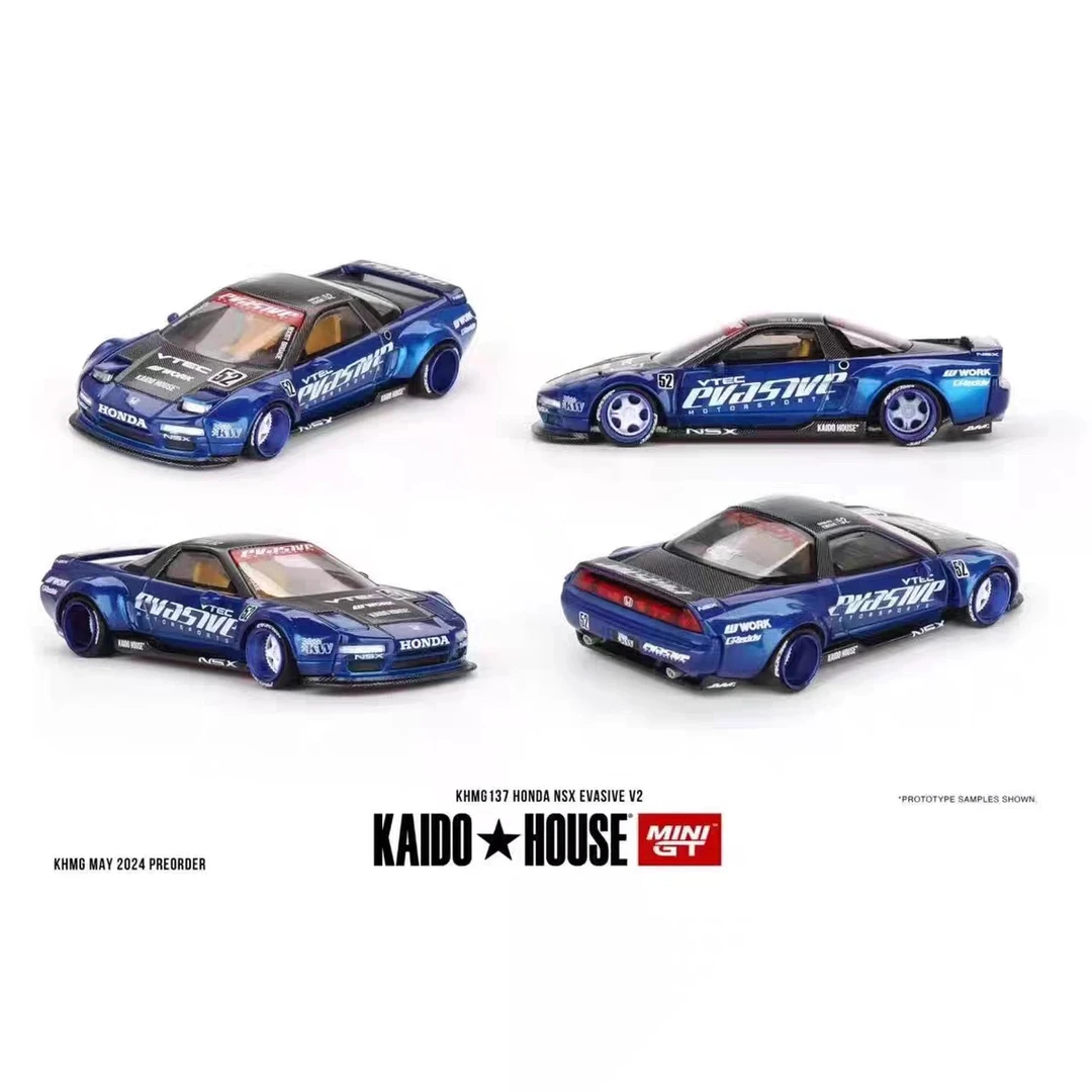 Kaido House×MINIGT 本田 NSX Evasive V2合金车模型收藏