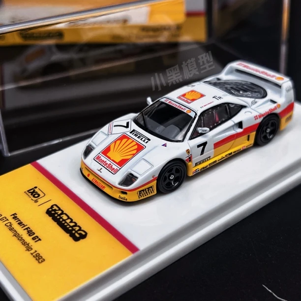 Tarmac Works 1:64 法拉利F40 1993锦标赛7号GT赛车收藏汽车模型