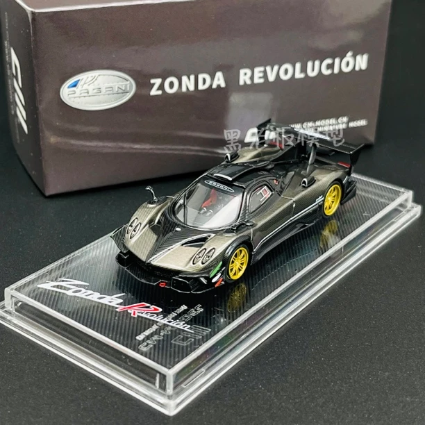 CM-Model 1:64隐藏款帕加尼Pagani宗塔Zonda R Evo合金模型车摆件
