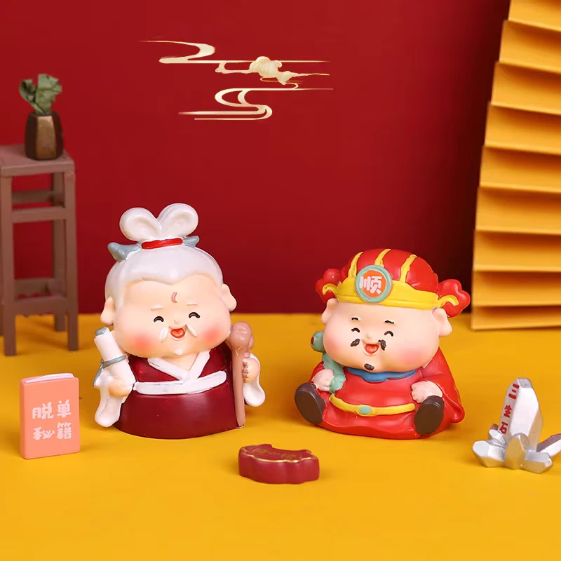 【直播拆盒】小财神系列潮玩盲盒手办