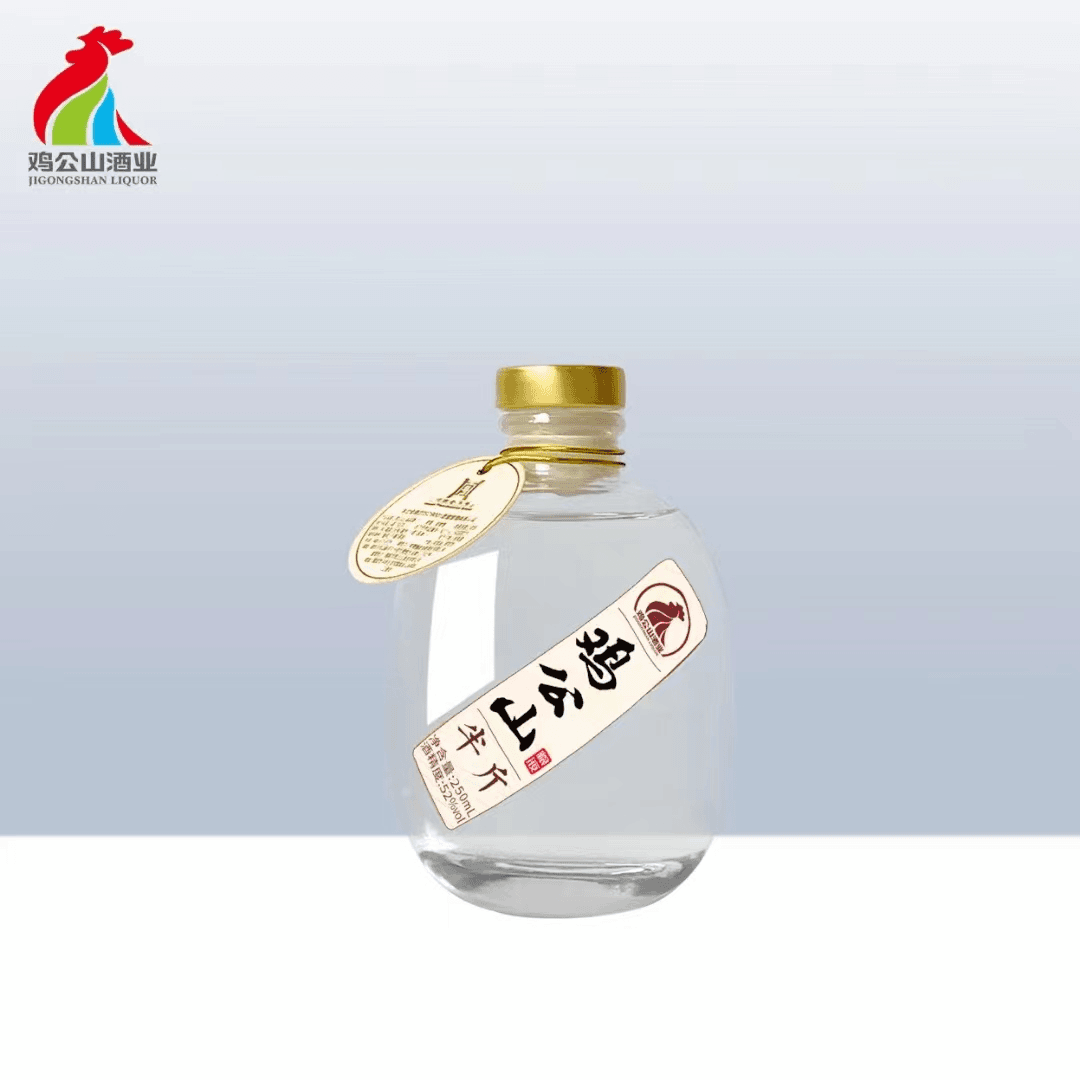 JI GONG SHAN/鸡公山白酒鸡公山半斤粮液单瓶52度250ml