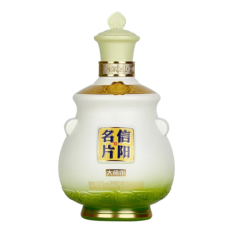 JI GONG SHAN/鸡公山信阳名片大师作茶香型光瓶装52度500ml