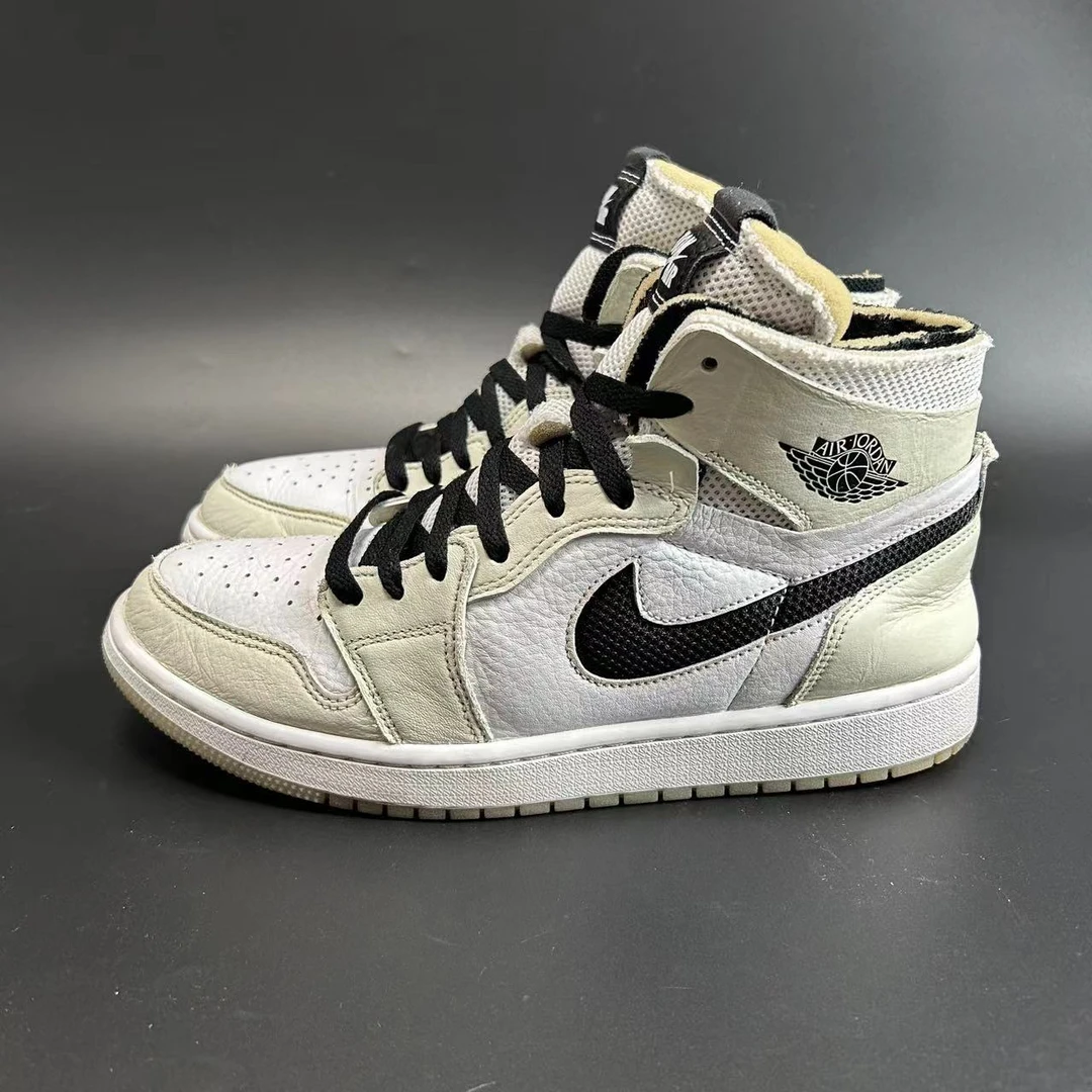 41码 AJ1 白帆色 高帮 复古篮球鞋 工价1609