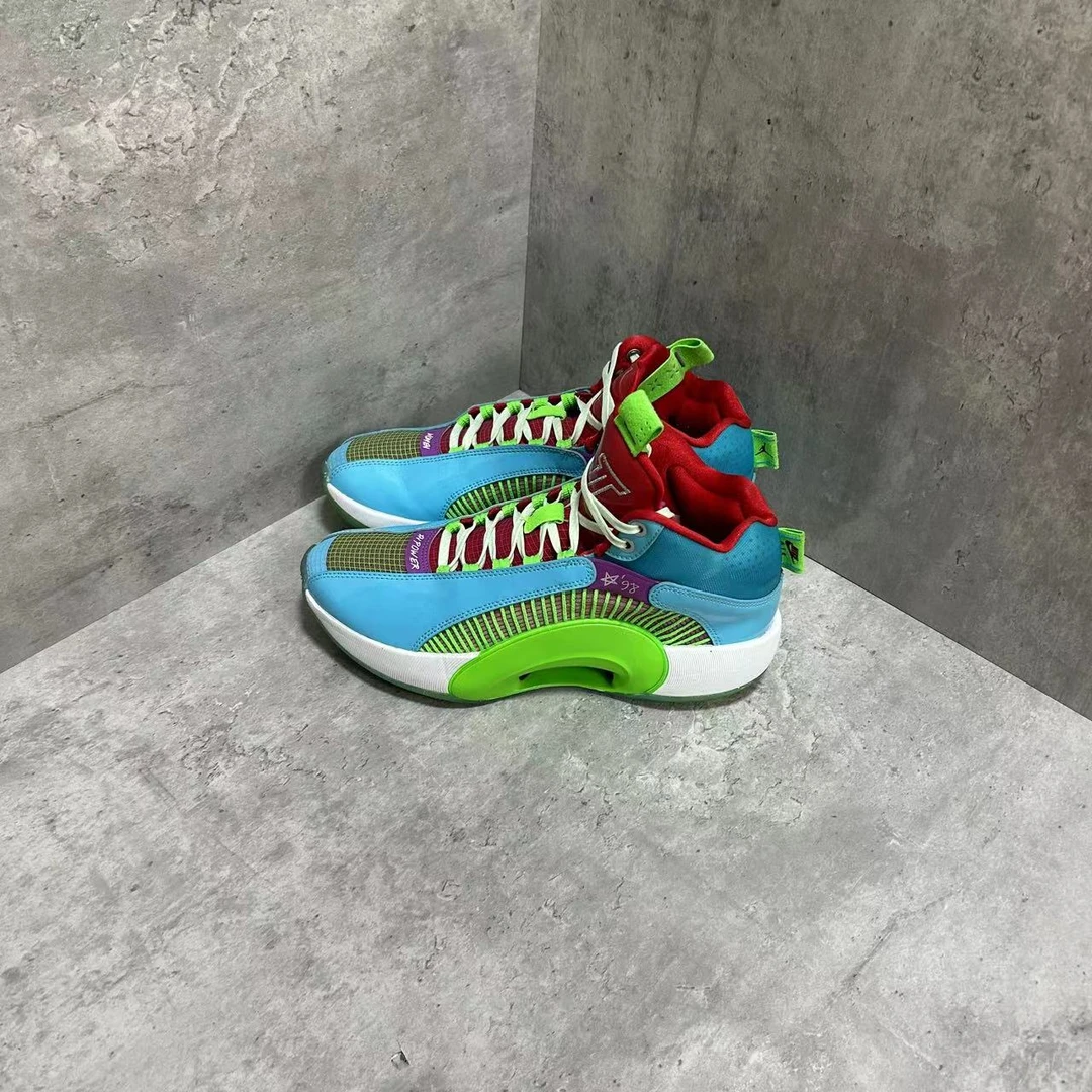 41码 Air Jordan 35 无原鞋垫 中帮 实战篮球鞋