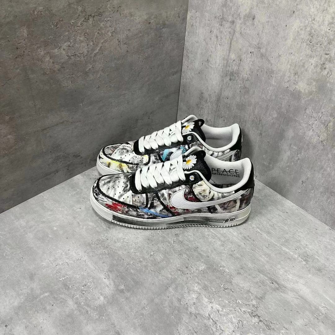 46码 Nike AF1 权志龙 刮刮乐 低帮 板鞋 工价3689