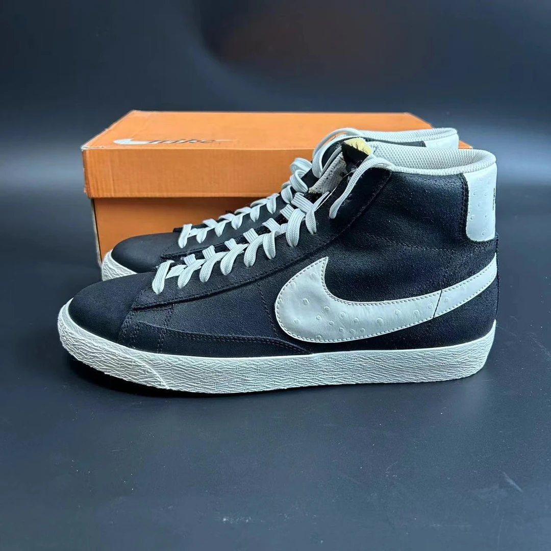 43码 Nike Blazer SB Zoom 中帮 板鞋 深海蓝 工价899