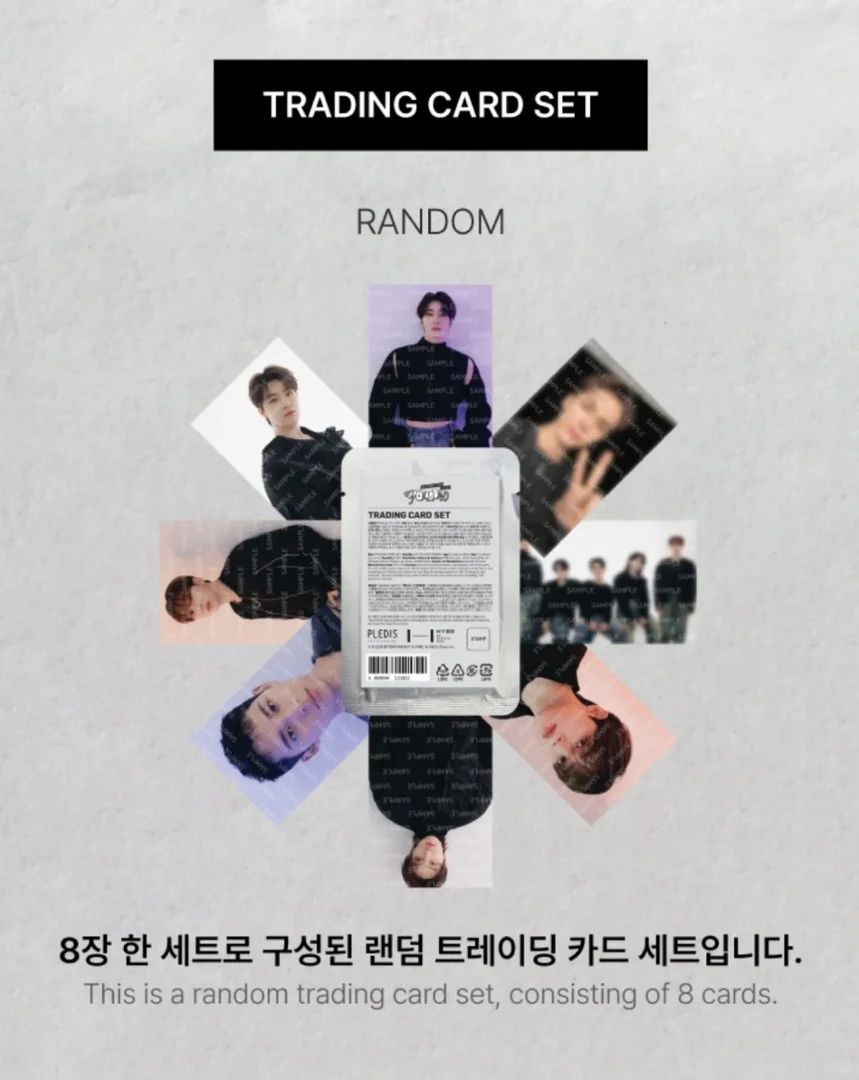 【国内现货】seventeen follow线上随机包首尔展会随机卡
