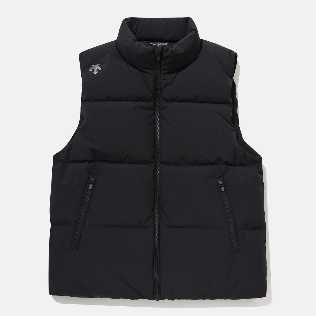 DESCENTE/迪桑特时尚休闲立领羽绒马甲男女秋冬季背心SP323UDV91