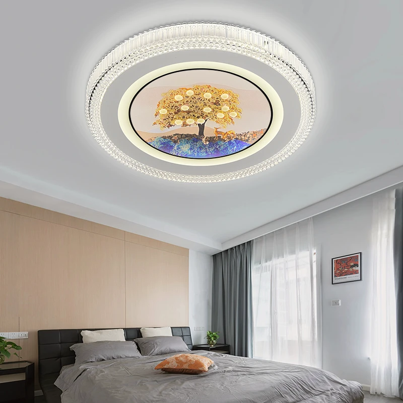 2025新款【发财树】卧室灯高端超亮吸顶灯轻奢主卧餐厅灯