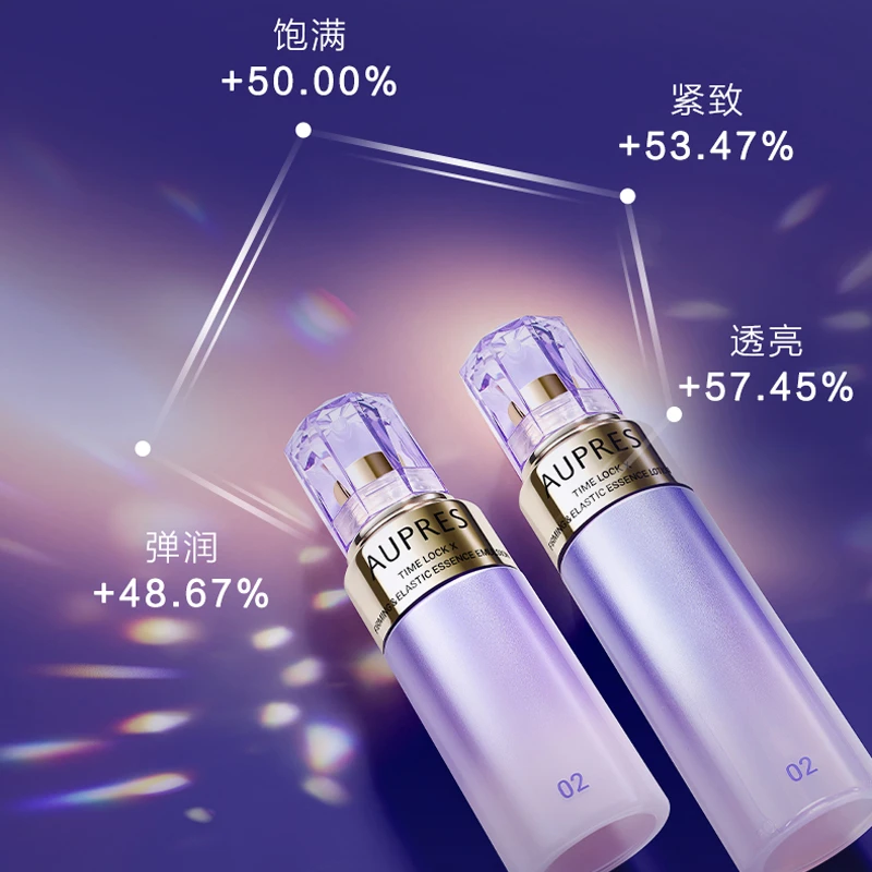 【618抢先购】欧珀莱时光锁紧致弹润精华水乳面霜三件套抗皱紧致