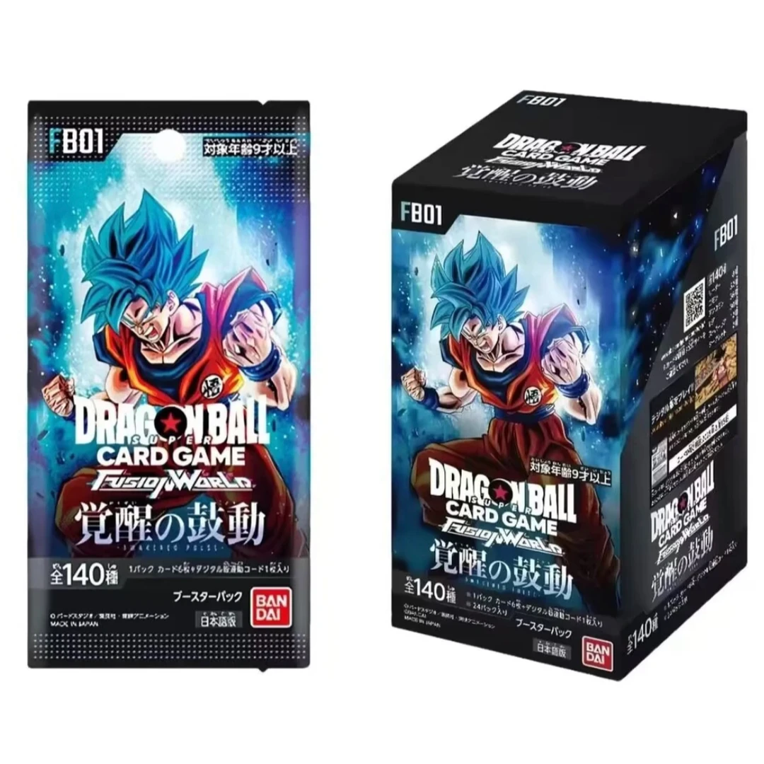 TCG日版七龙珠TCG卡牌盲盒FB01觉醒的鼓动【小帅默认代拆】