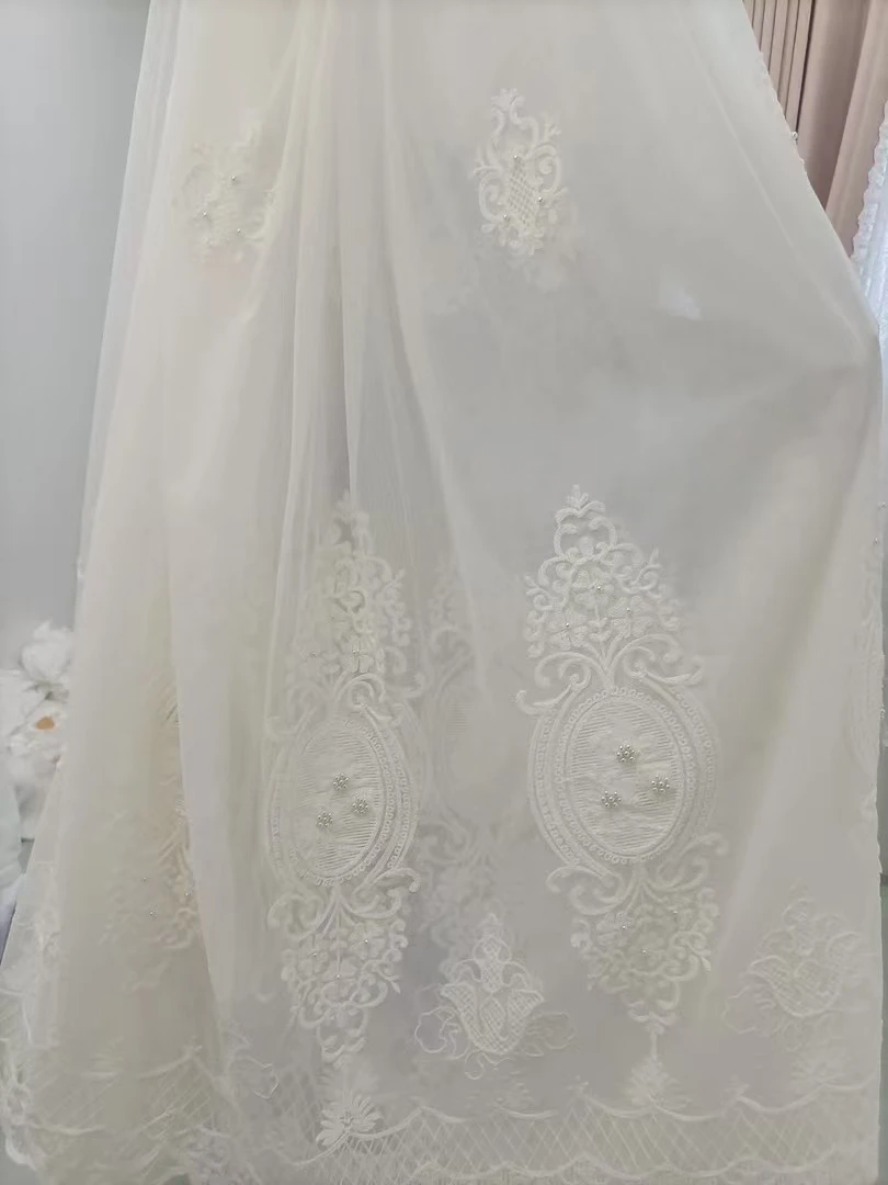 0527高端珍珠成品纱V