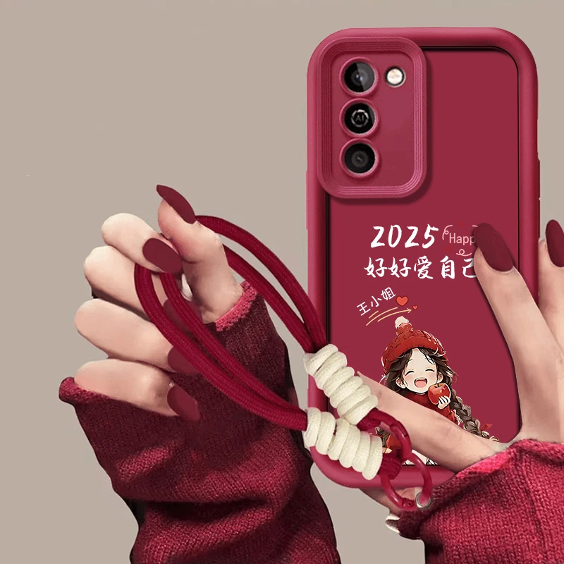 适用于三星S23PRO手机壳好好爱自己2025天眼阶梯百家姓秋冬新款