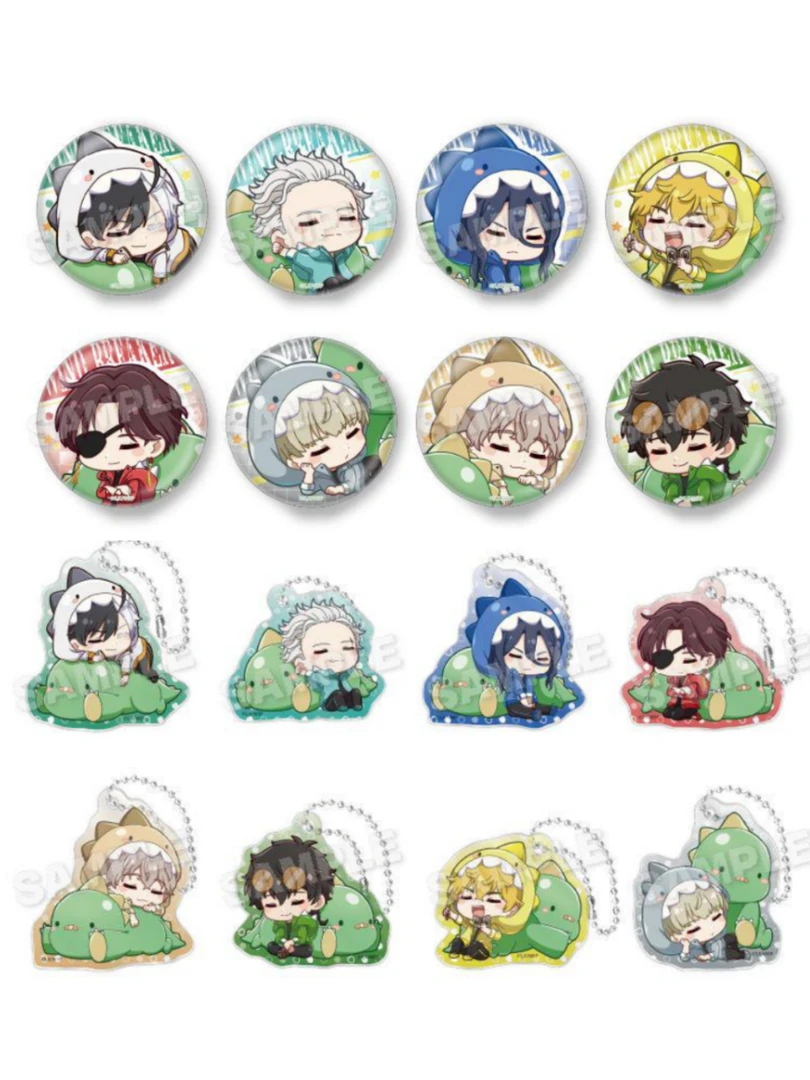 防风铃 WIND BREAKER防风少年 Q版小恐龙吧唧 徽章 挂件代拆盲盒