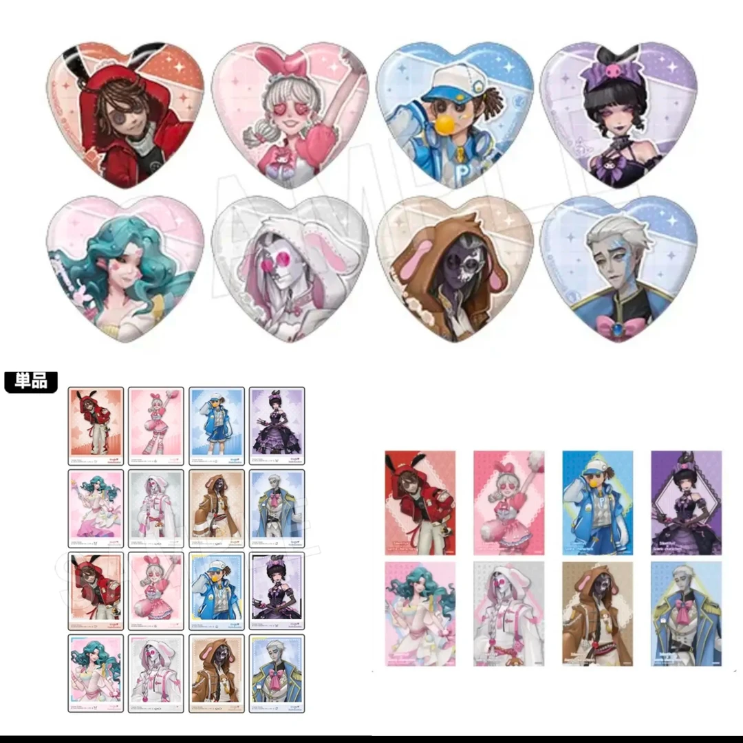 第五人格 三丽鸥联名 第2弹 吧唧徽章拍立得特典（代拆盲盒）