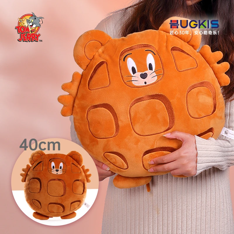 猫和老鼠变形毛绒玩具可爱搞怪汤姆猫长条抱枕杰瑞鼠公仔玩偶礼物