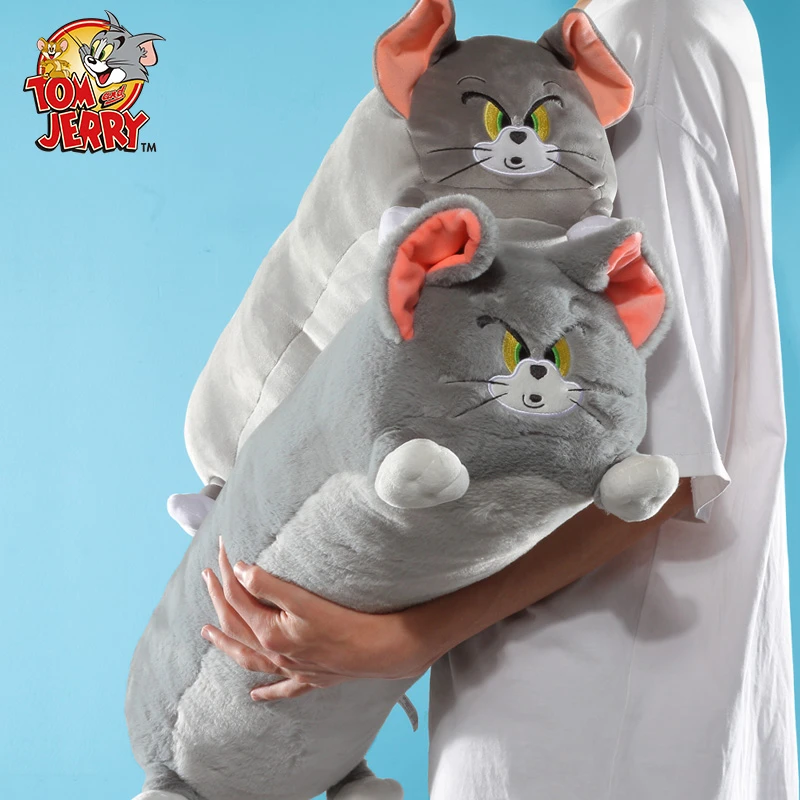 猫和老鼠汤姆猫经典豪华变形版毛绒玩具(长形款)汤姆叫哈基米卡通