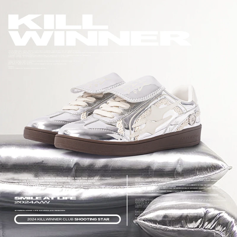 新号KILLWINNER【芭蕾舞蹈家】德训鞋高能感时尚休闲板鞋潮牌同款