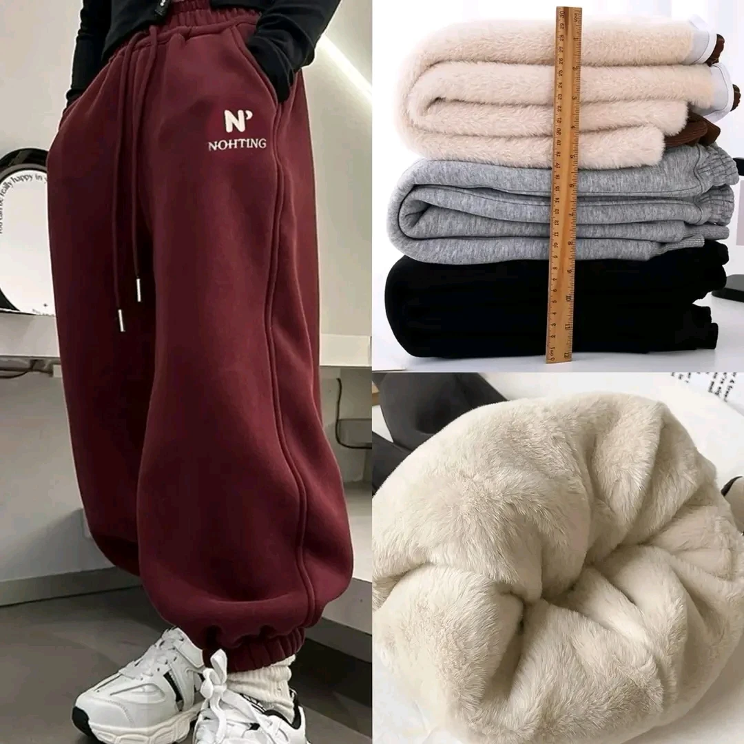 【重磅超厚仿兔毛】儿童秋冬加厚保暖长裤中大童加绒抗寒男孩休闲裤
