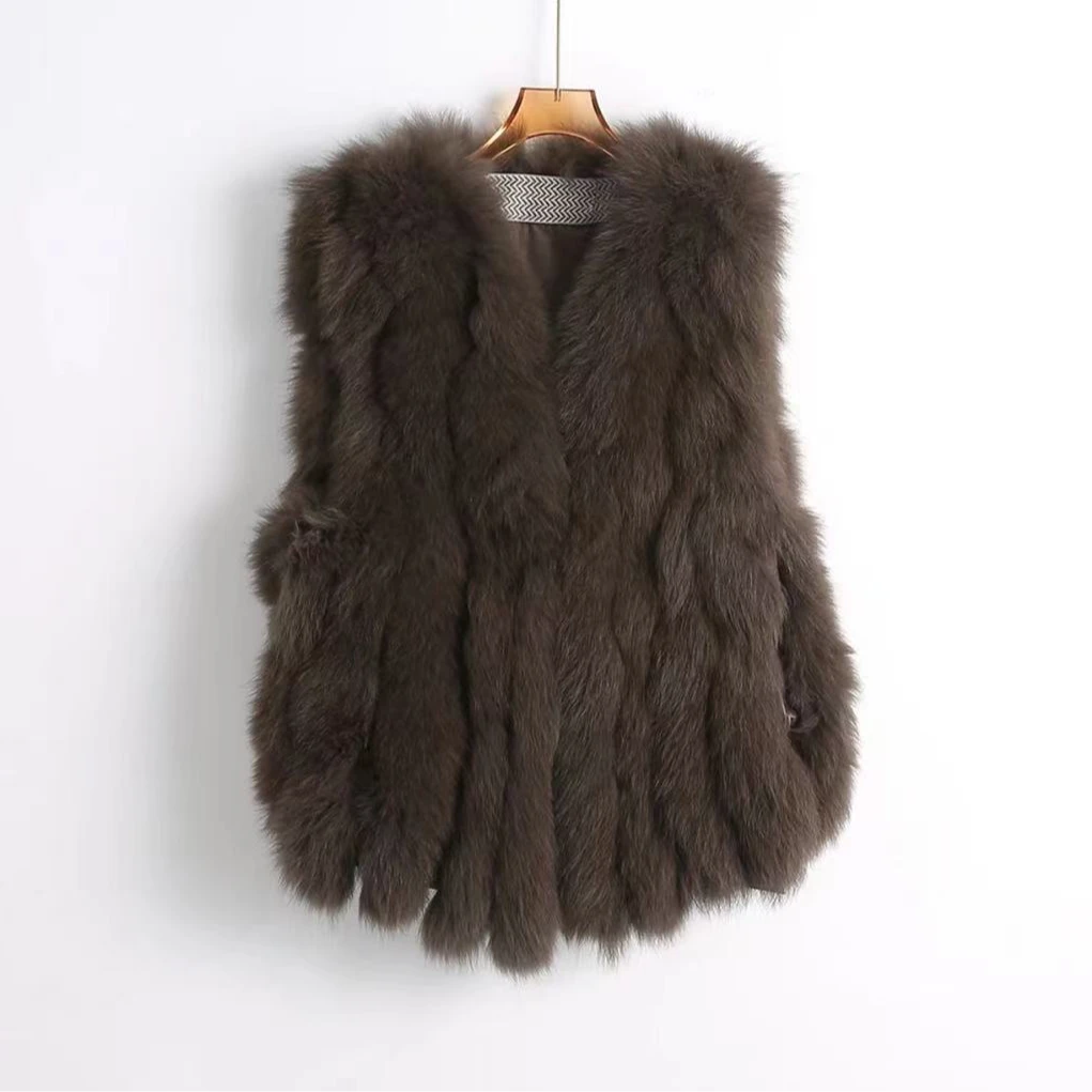 【狐狸毛马甲】【巴黎都市】2025新款狐狸毛马甲