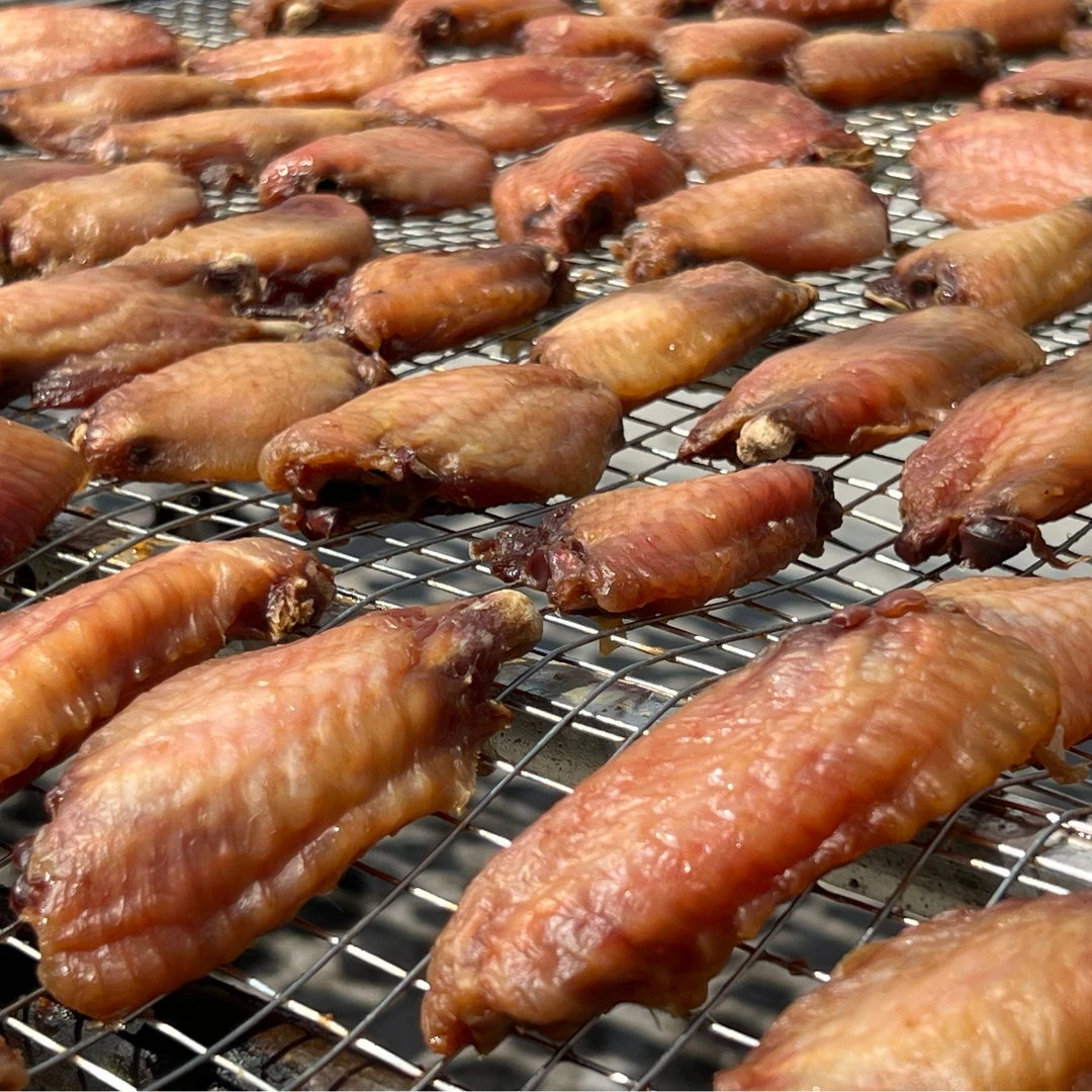 蒜香味广式腊鸡翅中翅 配料表干净 一斤装 大口吃肉美味正宗腊味