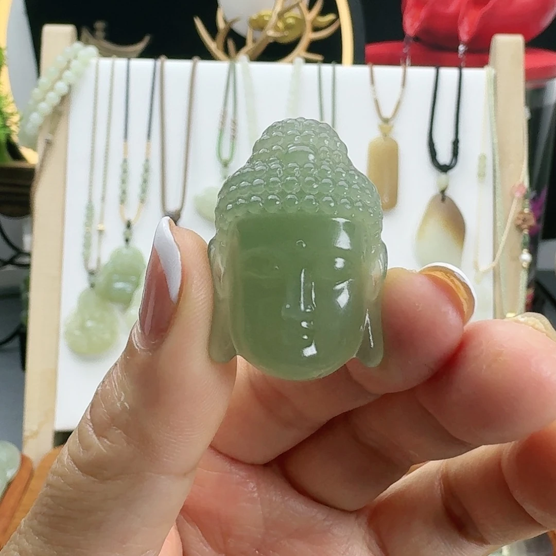 和田玉吊坠(不含链)未镶嵌