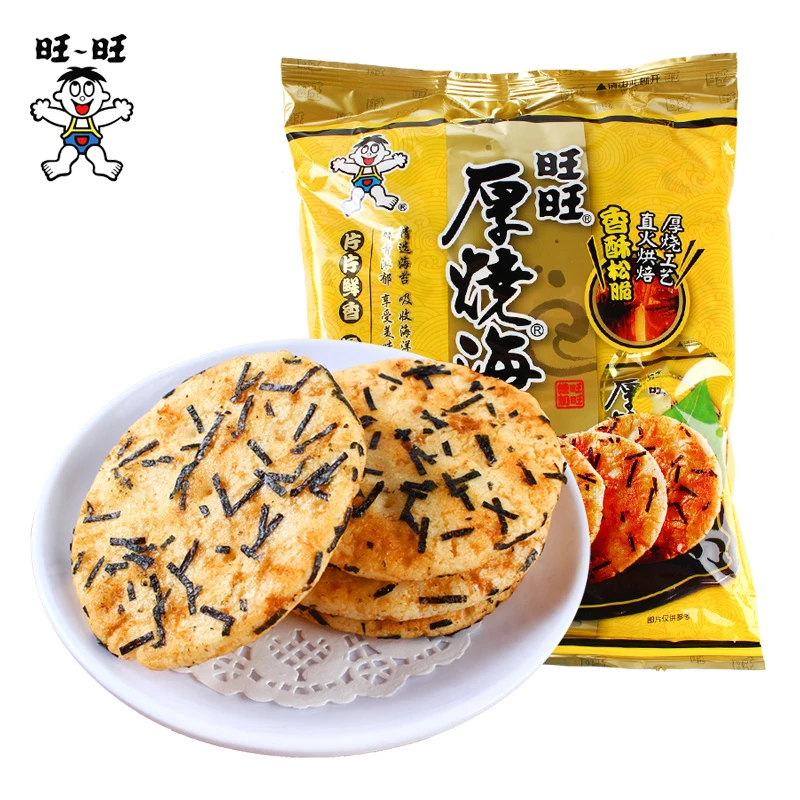 WANT-WANT/旺旺 厚烧海苔米饼118g