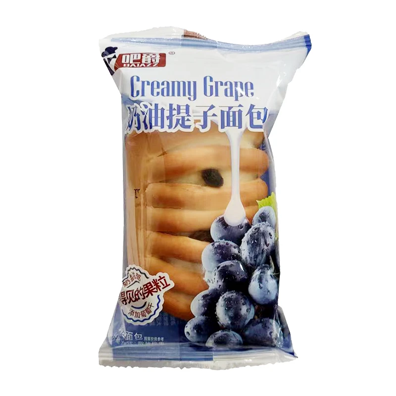 吧爵奶油提子面包散装称重早餐休闲零食糕点