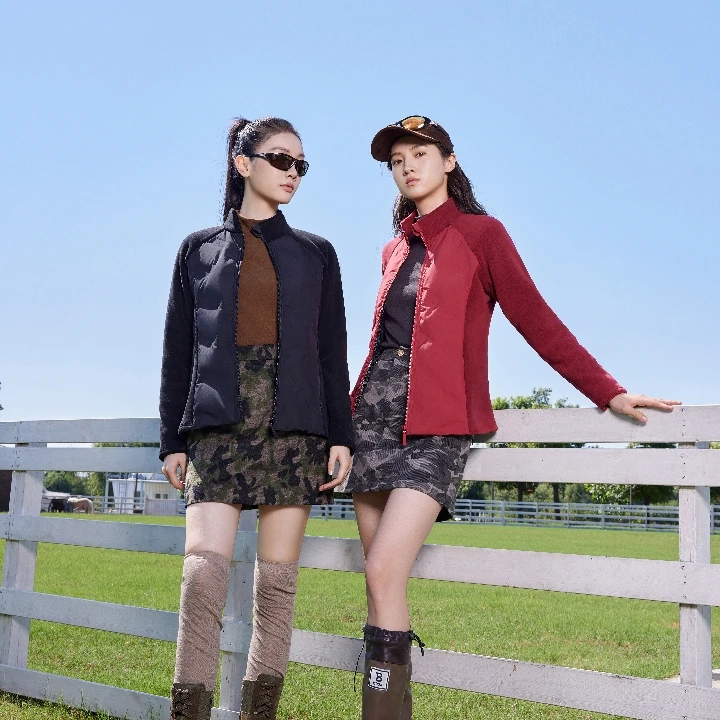 羽绒服中的MAX！瑶粒双拼接羽绒服5858.TB